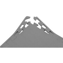 Performance Tool W88988 12-inch x 12-inch beschermende diamantvorm anti-vermoeidheid in elkaar grijpende vloermat (12 vierkante voet) grijs