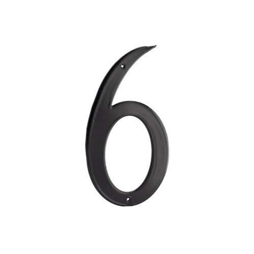Montague Metal Products Números Individuais para Casa, 6, 6 Polegadas