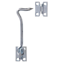 Hardware Essentials 851932 Poorthaaksluiting met plaatnietjes Zink 5""""