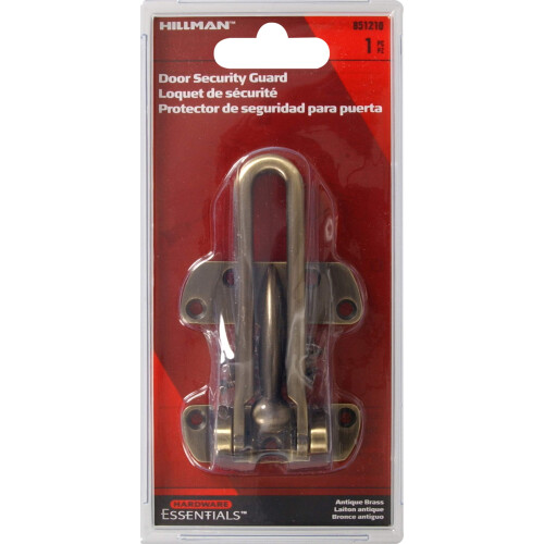 Hardware Essentials 851210 Security Guards Antique Brass 1
