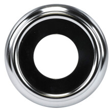 DANCO - Anello di copertura decorativo per vasca in metallo cromato, diametro interno 1-1/2 pollici e diametro esterno 3-5/8 pollici (10007)