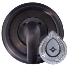 Danco 10561 Brug med Moen badekar og brusehaner Trims?t Enkeltgrebs Moentrol Series Oil Rubbed Bronze