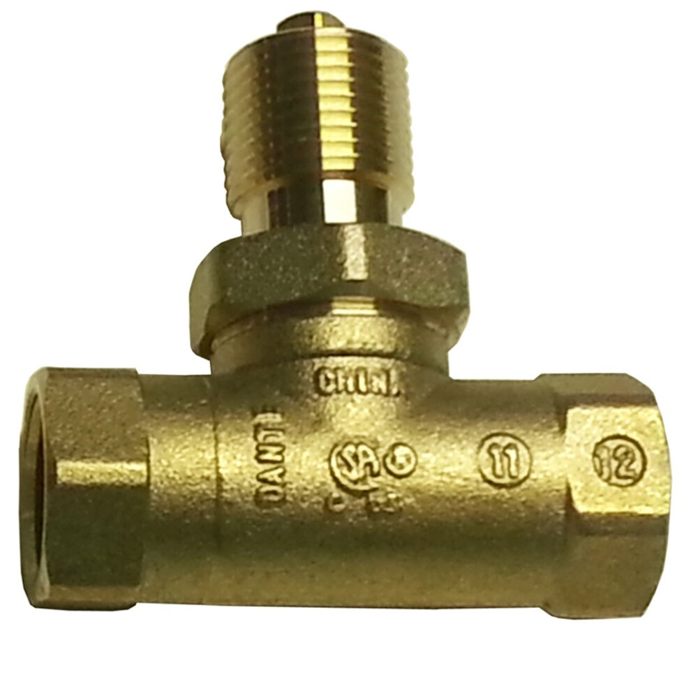 Dante Products 1/2- inch  Straight  Quarter-Turn Ball Valve
