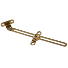 Hardware Essentials 853092 Wspornik pokrywy wspomagany tarciem – obie strony Mosiądz