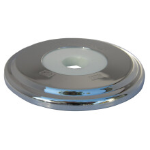 LASCO 03-6011 Baduitloop met ronde sierplaat verchroomd
