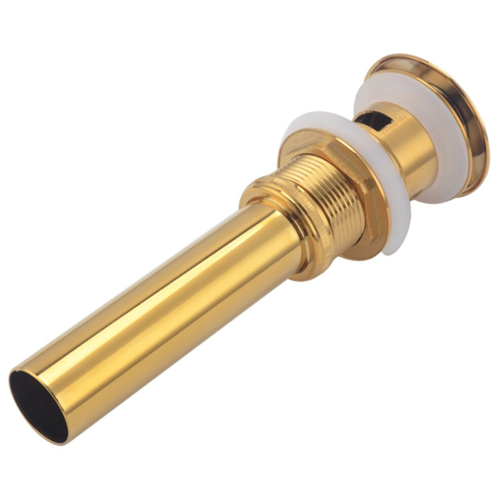 Xvl Bathroom Faucet Vessel Vanity Sink Pop Up Drain Stopper With Overflow Golden D37c 702168585206