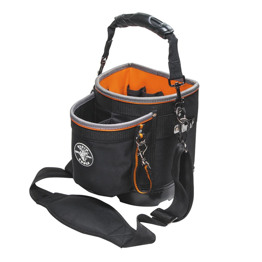Photos - Tool Box Klein Tools 55419SP-14 Tool Bag with Shoulder Strap Has 14 Pockets for Tool Storage Can Fit Long Screwdrivers