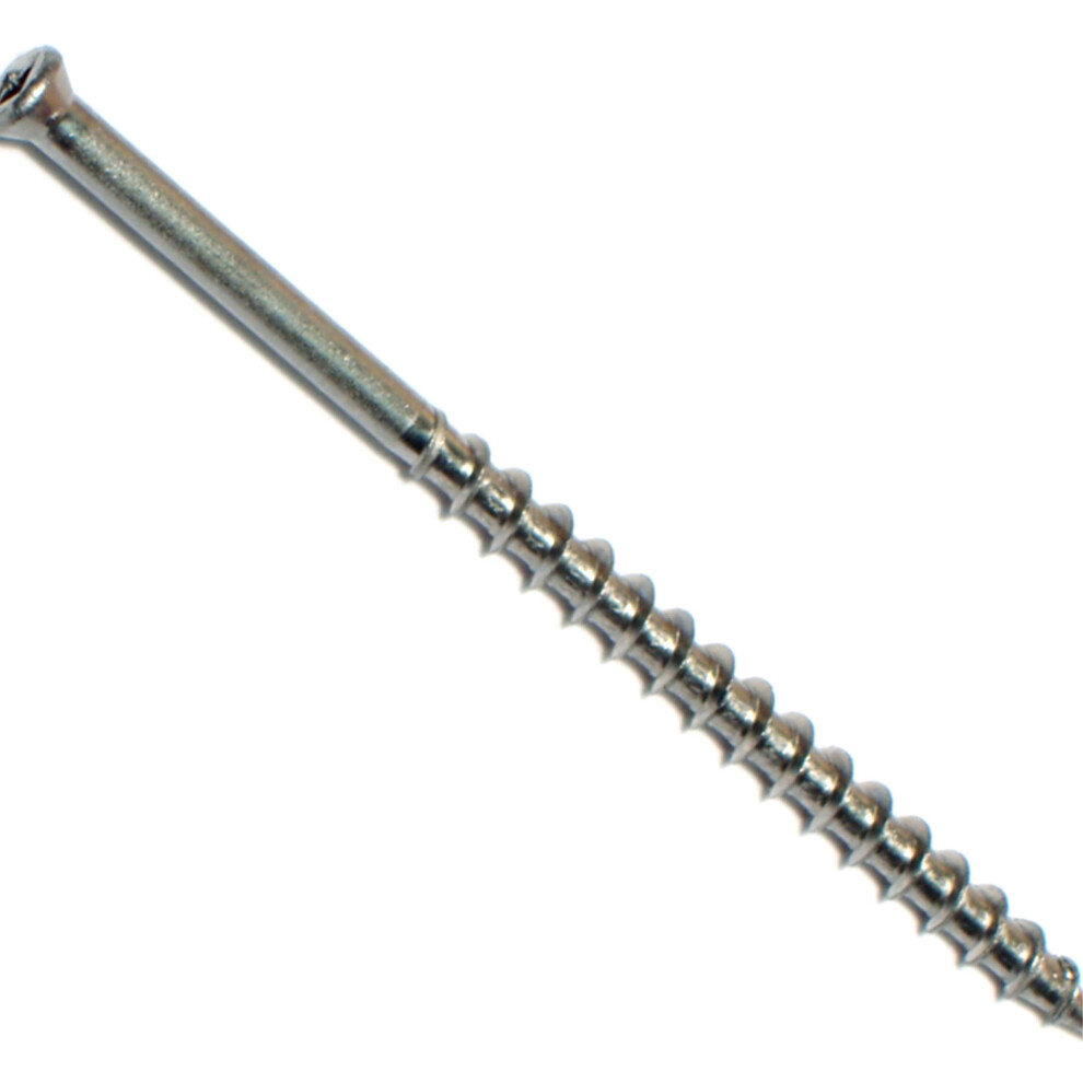 Hard-To-Find Fastener Square Drive Trim Head Deck Screws 7 X 3-Inch 116-Piece 014973209032