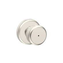 SCHLAGE F40 BWE 618 GSN Maçaneta Bowery com Acabamento Greyson, Níquel Polido