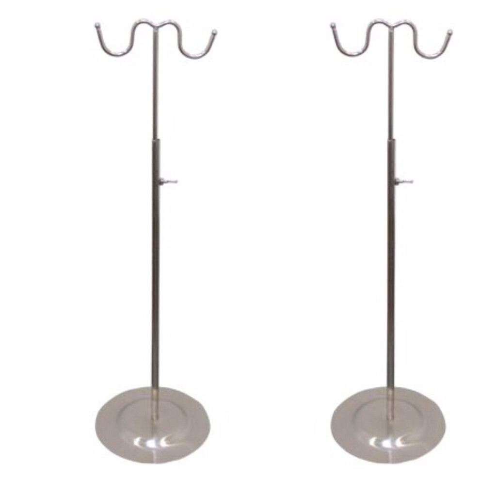 Lot De 2 Pr Sentoirs Sacs Main Double Crochet En M Tal 7 Oz Acc-image