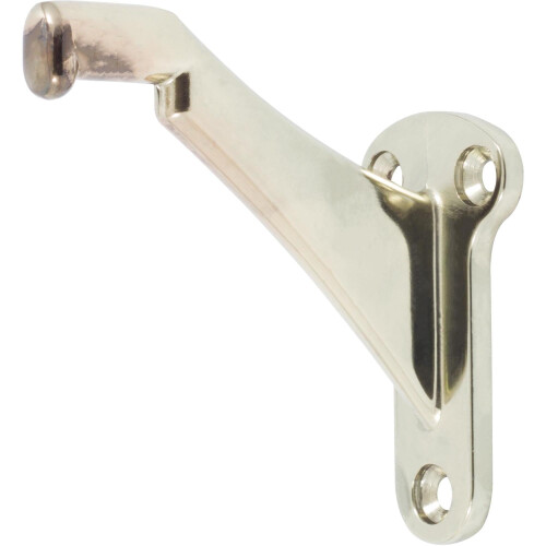 Robuuste leuningbeugel, gepolijst messing van Stone Harbor Hardware 1