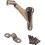 Stone Harbor Hardware Robuste Handlaufhalterung, Antikmessing 3