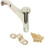 Robuuste leuningbeugel, gepolijst messing van Stone Harbor Hardware 3