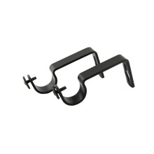 Rod Desyne Heavy Duty 1 tommer v?gbeslag enkelt par sort 2 stk