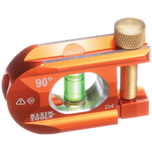 Klein Tools 935AB1V Nível Sem-Dog, Nível de Curvatura de 2,5 Pol, 1 Vial, Nível ACCU-BEND
