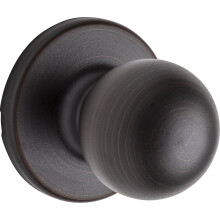 Kwikset Polo Maçaneta de Porta de Interior, Para Closets e Corredores, Sem Fecho, Bronze Veneziano