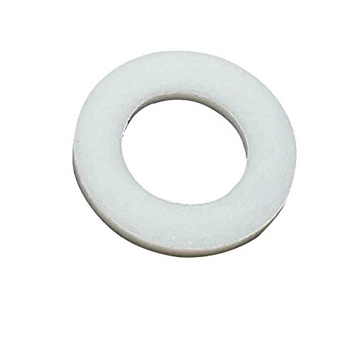 CGjiogujio 10pcs 1/2"""" 18mm x 10mm x 2mm PTFE Flat Washers 2