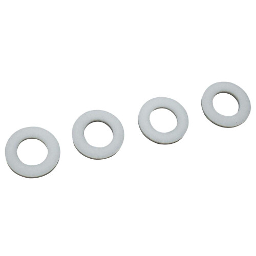 CGjiogujio 10pcs 1/2"""" 18mm x 10mm x 2mm PTFE Flat Washers