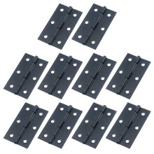 T Tulead Dobradiça Preta para Porta de Quarto 2.36"x1.38",10PCS com Parafusos de Montagem