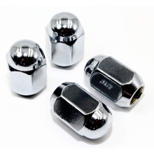 S?t p? 20 Veritek 12x1,5 mm 3/4 19mm Hex Chrome Dome Top Acorn Lug Nuts 1,40 """" Konisk s?de til fabrik eller eftermarked brugerdefinerede hjul