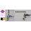 Braço de Chuveiro Aquaiaw Alto e Flange, 10.5 polegadas, Latão Sólido, Quadrado, Braço de Chuveiro Gooseneck 4