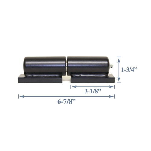 Pro Gate Supply Heavy Duty Hinge 7"""" Barrel Style Weld On Plade Kugleleje 1