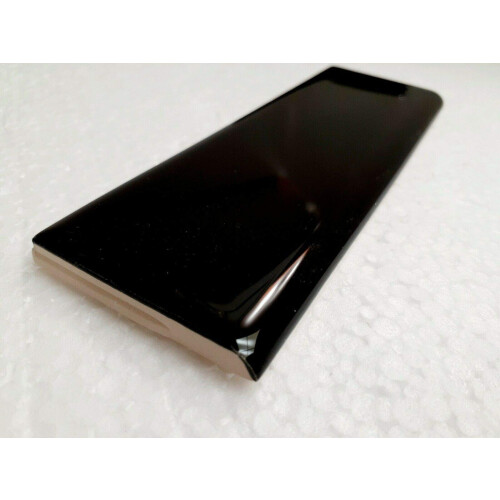 Borda de Azulejo Cerâmico Preto 2x6 polegadas American Olean Caixa 10 Peças 2