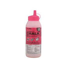 Tajima Micro Chalk-Fluorescerende lyser?d 32 oz (907 g) Ultra-fine snap-line kridt med holdbar flaske og let udfyldning af dyse-PLC2-FP900