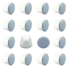 CSFMC Sliders Cups for Round Furniture Legs(3/4 inch(19mm) 16 Pack) Table/Chair/Cabinet/Sofa Glides Pads Protect The Floor by Sliding Like Magic Suit