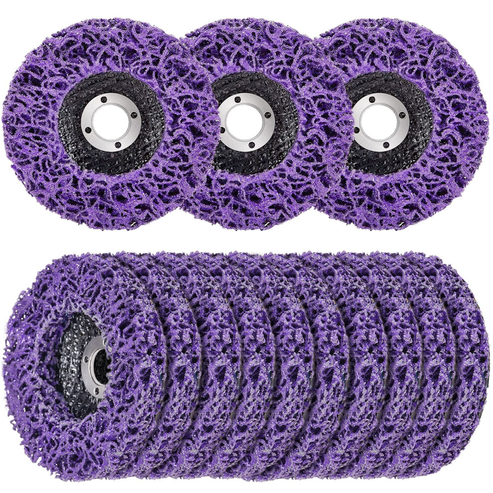 Confezione Da 10 Dischi Abrasivi Per Rimuovere La Ruggine, Dischi Abrasivi Rapidi Per Smerigliatrice Angolare, Dischi Abrasivi Per Rimuovere La R