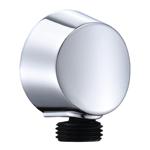 A725 Round Drop Ell Handheld Shower Wall Connector Replace for Moen Chrome 2