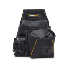 ToughBuilt - Carpenter Pouch med et lagdelt design 10 Lommer - Polyester 87% PE Board 2% Metal 5% Webbing 5% TPR Logo 1% - Let at bruge holdbar o