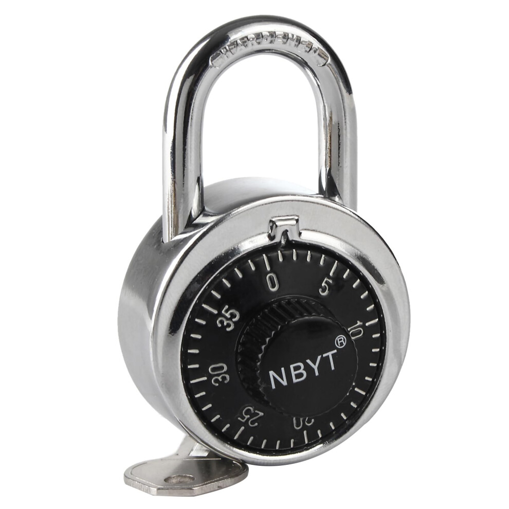 Nbyt Combination Padlocks - Dial Locks For School And Gym With Key - Combo And Code Locks For Lockers 6930686501130