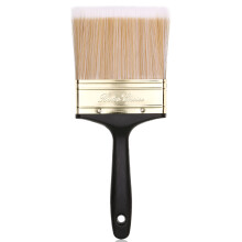 Bates- Deck Plet Pensel 4 Tommer Soft Tip Paint Pensler til v?gge Trim Paint Pensler Plet Pensel Paint Pensler til at male v?gge Olie Pensel