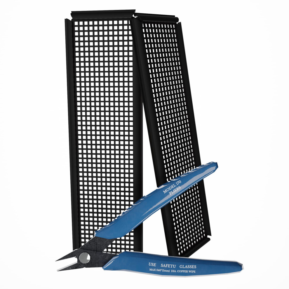 Iomesh Scudo Io Universale Nero Con Pinze: Per Tutte Le Schede Madri Del Pc Che Sono State Perse Piastra Posteriore Originale, Crea Una Nuova Schermatura Io Personalizzata Per La Scheda Madre Del Pc,-image