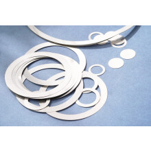 KALESYUJIN-600PCS M3-M18-0.1 DIN988 Metal Shim Washers Stainless Steel Ultrathin Gasket Thin Flat Washer