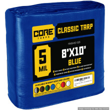 Core Tarps Classic 5 mil couvercle de bache impermeable UV resistant aux UV Rip et a l'epreuve Poly bache