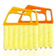 AOCEAN 2 st Blind Cleaner Duster Tool 7-finger dammrengringsverktyg fr fnster och luftkonditionering Handhllen mini dammborste fr trpersien