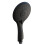 Westbrass HS5601-62 5"""" Round Thin 5-Function Adjustable Spray Hand Shower  Matte Black 1
