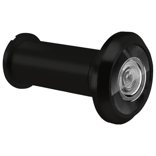 Nuk3y 220-Grad-Weitwinkel-Trspion, robust, 1 Packung, Schwarz