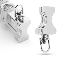 Jos & Haz End Caps for Flexible Bendable I Profile Curtain Track Ceiling or Wall Mount Curtain System End Stop for Room Divider Sliding Curtains