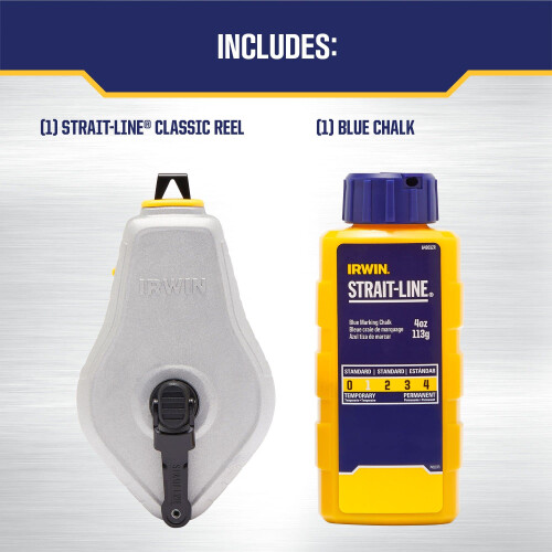IRWIN Tools STRAIT-LINE ??as??? ?a????? ?e pet???? ??????a? ?p?e 100ft (IWHT48441BC) 1