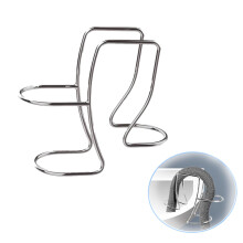 COMATIP Wasmachine Afvoerslanghouder Verstelbare afvoerslanghouder Haak Wastobbe Slanggeleidingsclip Universele gootsteenslangklem Past op alle afvoe