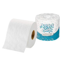 Georgia-Pacific Angel Soft Professional Series Premium 2-warstwowy papier toaletowy 16840 450 Arkusze na rolke 40 Rolls na skrzynke bialy
