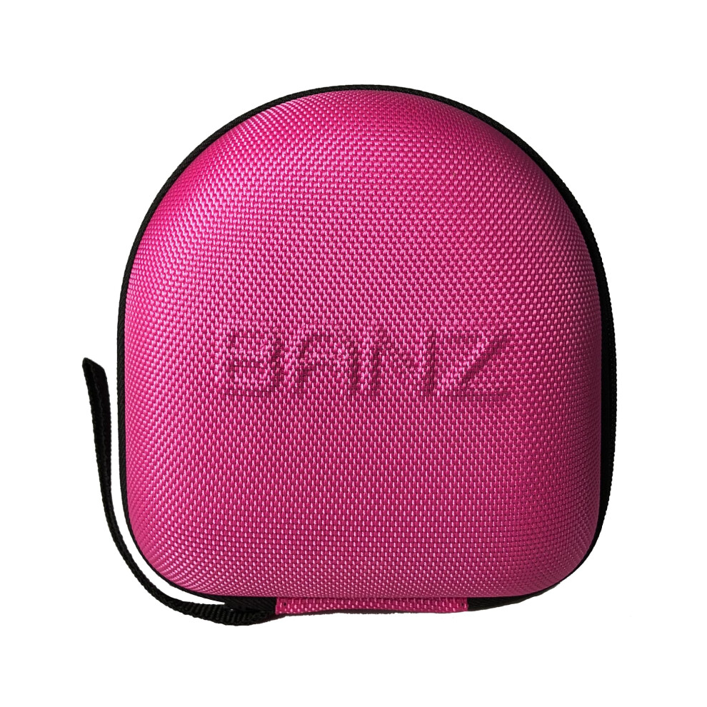 Banz Kidz Earmuff Case 2+ Years - Travel Case For Kids & Toddler Headphone Protection - Lightweight Compact & Durable Earmuff Container Magenta 9330696046947