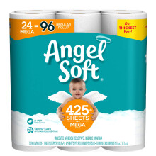 Rollos Angel Soft Mega, 24 unidades
