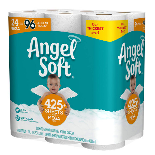 Angel Soft Mega Rolls 24 Count 2