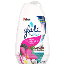 Desodorizador de ambientador de aire slido de glade para flores tropicales exticas de casa y bao 6 oz