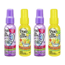 Set van 4 Stinky Bowl Spray 1.85oz - Before You Go Toilet Badkamer Deodorant - Met frisse citrusgeur en lavendelgeur!