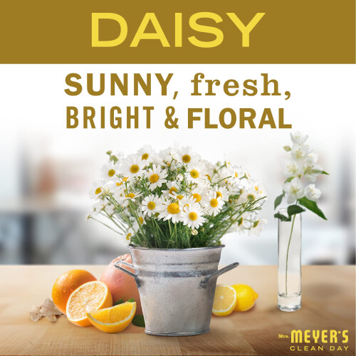 MRS. MEYER'S CLEAN DAY Liquid Dish Soap  Biodegradable Formula  Daisy  16 fl. oz 1